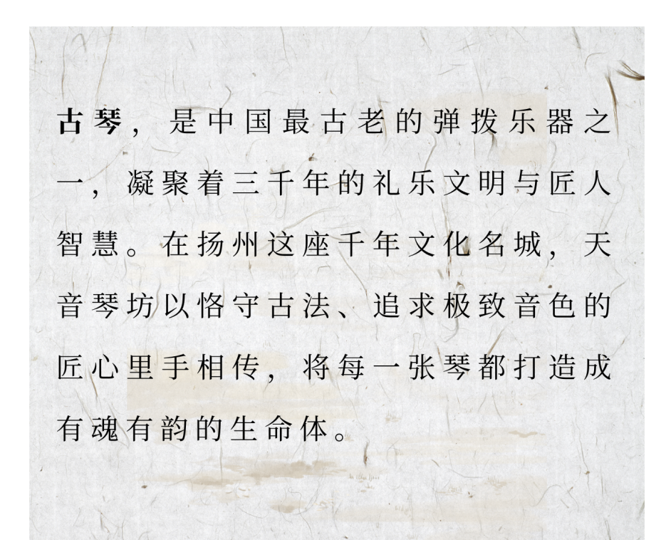 天音古琴天音琴坊古琴乐器演奏斤石堂卢荣