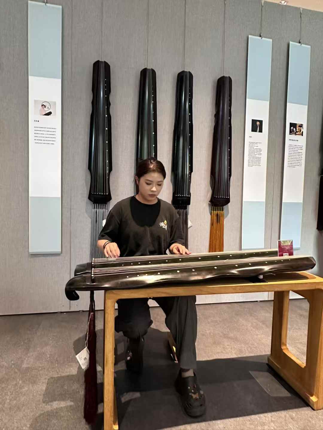 天音古琴天音琴坊乐器古琴演奏斫琴卢荣