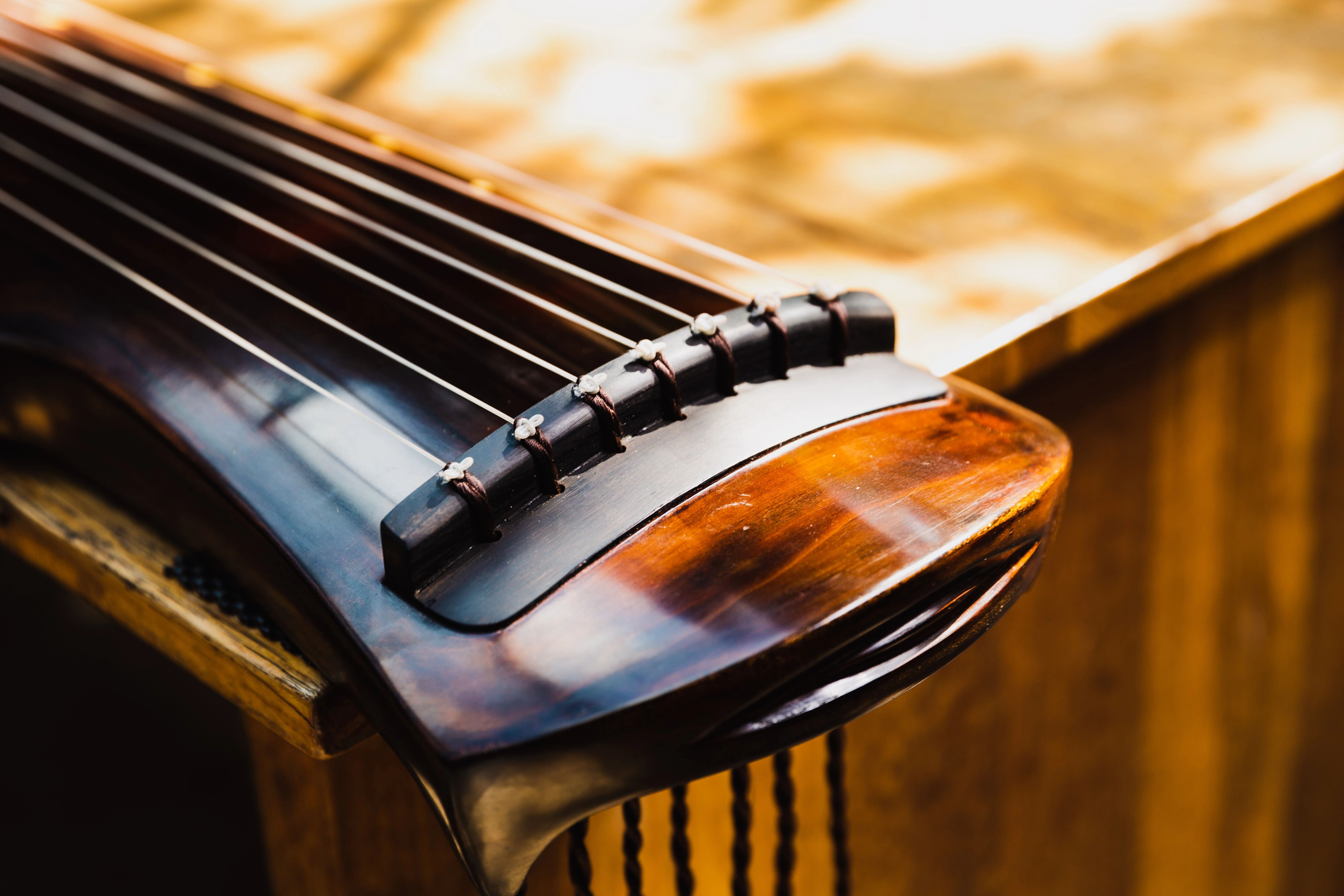 天音古琴天音琴坊古琴乐器演奏斤石堂卢荣