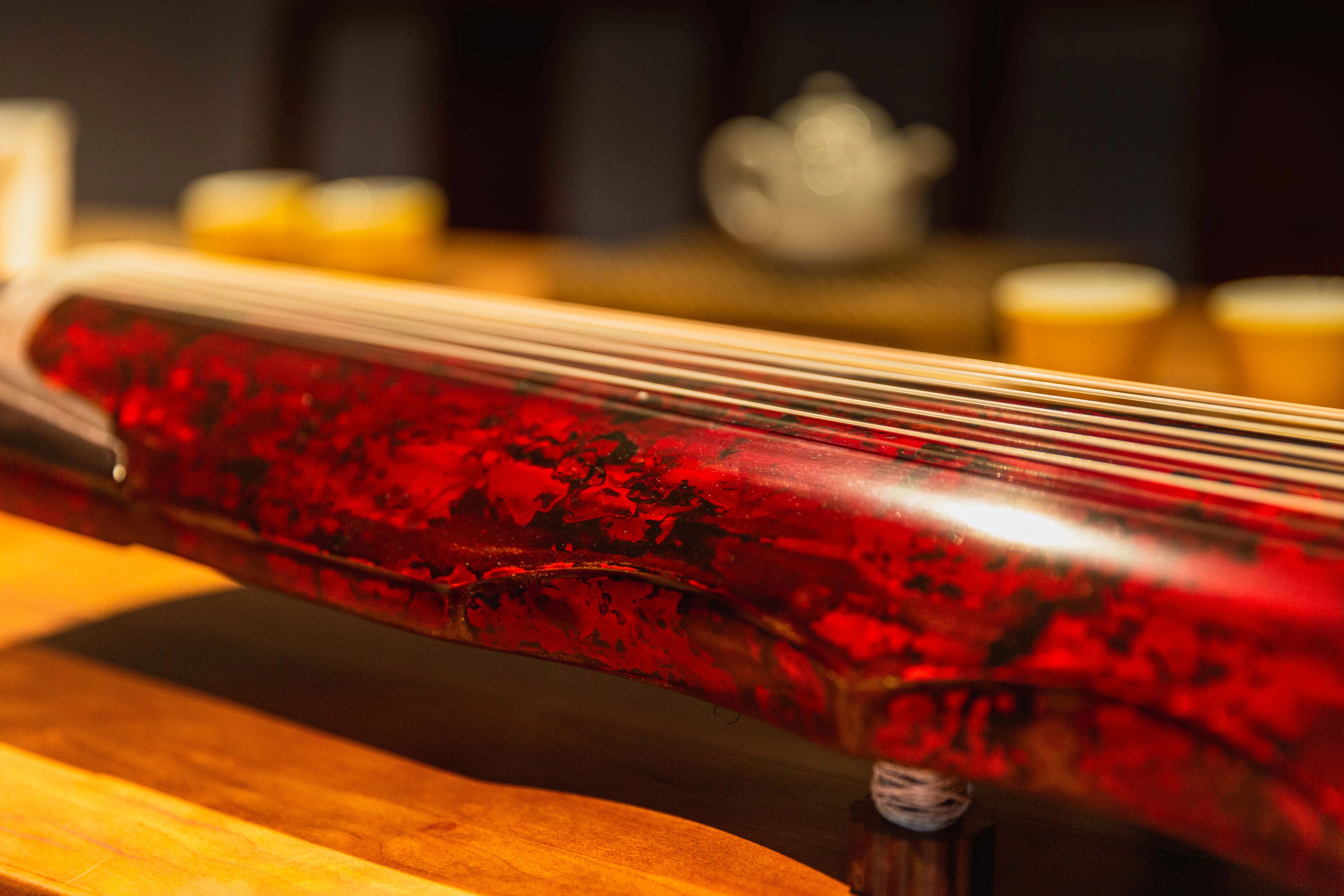 天音古琴天音琴坊古琴乐器演奏斤石堂卢荣